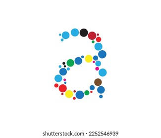 A letter logo design element 
