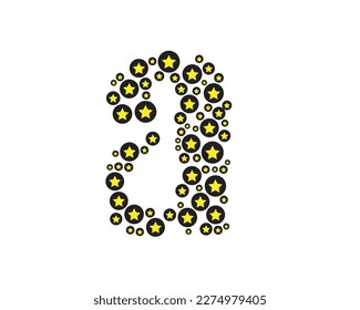 A letter logo design element vector illustration 