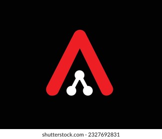 A letter Logo Design Elments