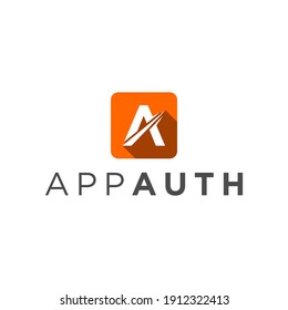A letter logo design eps