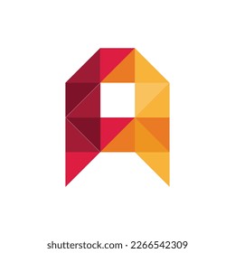 A letter logo design free company download