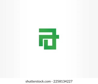 A letter logo design icon concept