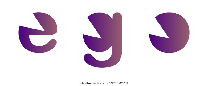 Letter logo design icon. Creative and modern logo. Vector logo. Logo design template. Vector EPS 10.