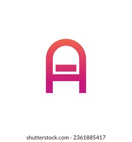 letter A logo design icon set background, Modern logo idea sign. Universal emblem vector icon.
A logo vector design template.