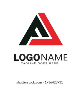 Diseño de logotipo de letra y arte vectorial de ilustración 