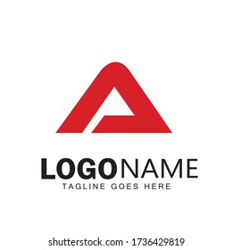 Una letra Diseño de logotipos y ilustración de imágenes vectoriales para impresión 