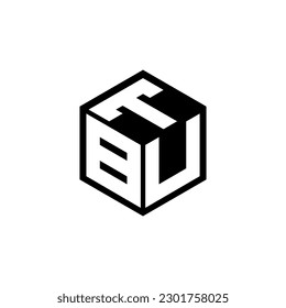 BUT letter logo design in illustration. Vector logo, calligraphy designs for logo, Poster, Invitation, etc.