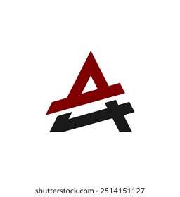 Letra A Logo Diseño Ilustración Vector EPS formato, adecuado para sus necesidades de diseño, logotipo, ilustración, animación, etc.