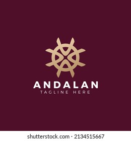 Letter A Logo Design. Initial AA Absrtact Logo Identity for Branding, Business, Appare, Fasion, Jewellery and Luxury Brand
