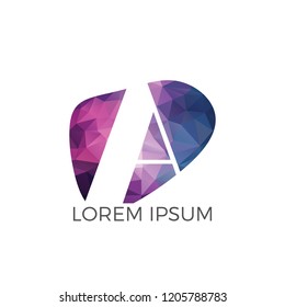 Letter A logo design. Initial letter A business logo design. Premium quality logo.