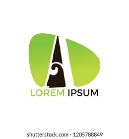 Letter A logo design. Initial letter A business logo design. Premium quality logo.