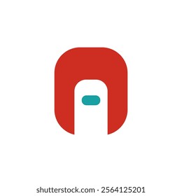 letter a logo design, letter a logo design isolated on white Background. Flat Vector Logo Design Template Elements Can Be Used for Business Logos and Branding.