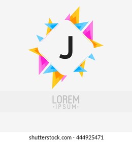 letter logo design j