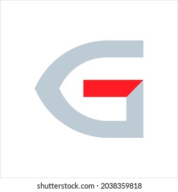 Diseño del logo de la carta. Símbolo de monograma de color mínimo creativo lineal. Diseño universal elegante de señalización vectorial. Logotipo de negocio premium. Símbolo gráfico del alfabeto para la identidad empresarial