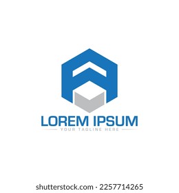 A Letter Logo Design Modern A letter logo design