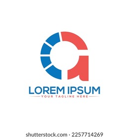A Letter Logo Design Modern A letter logo design