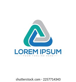 Diseño moderno de logotipo de carta Diseño de logotipo de letras