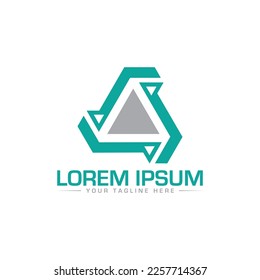 A Letter Logo Design Modern A letter logo design