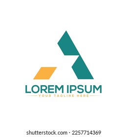 A Letter Logo Design Modern A letter logo design