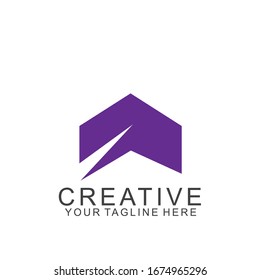 Letter a logo design with modern concept. Icon letter a vector illustration