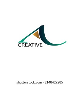 Diseño de logotipo Carta A con concepto moderno. Ilustración vectorial de la letra B del icono