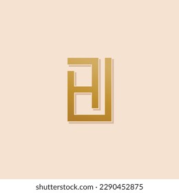 Letter logo design modern concept