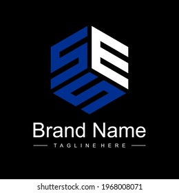 letter logo design modern creative idea simple clean  