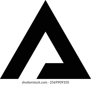 Letter A logo design, monogram, abstract, wordmark, letter mark, business, typography, flat, minimalist, brand