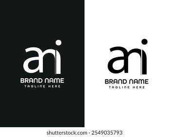 letter logo design monogram template