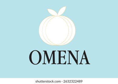 Letter logo design for Omena