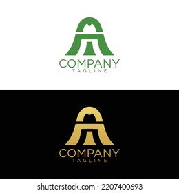 diseño de logotipo de letra y plantillas de vector premium