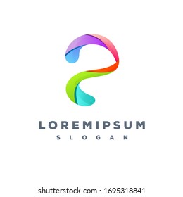Letter A logo design ready to use