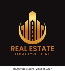 Letter logo design. Real Estate logo mark logo concept. Premium business finance logotype. Linear creative monochrome monogram. Vector elegant app icon, Letter E initial Real Estate, Construction