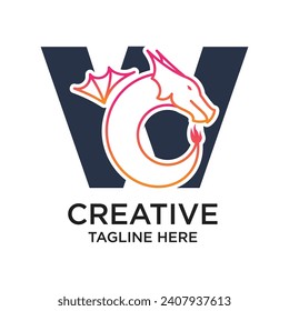 Letter logo design simple concept Premium Vector