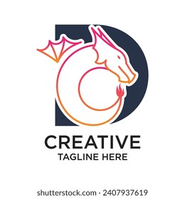 Letter logo design simple concept Premium Vector