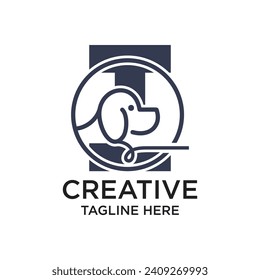 Letter logo design simple concept Premium Vector