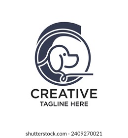 Letter logo design simple concept Premium Vector