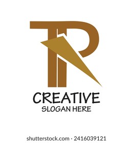 Letter logo design simple concept Premium Vector