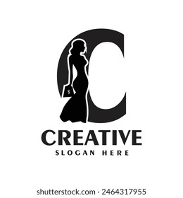 Letter logo design simple concept Premium Vector