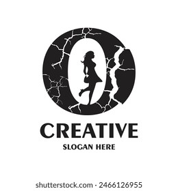 Letter logo design simple concept Premium Vector