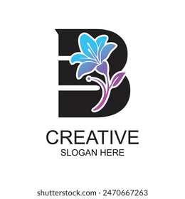 Letter logo design simple concept Premium Vector