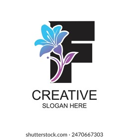 Letter logo design simple concept Premium Vector