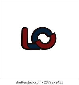 Letter logo design stock vector