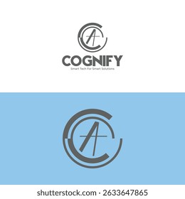 escreva um design de logotipo para inovação tecnológica