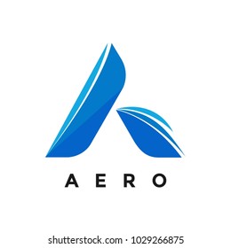Letter A logo Design Template