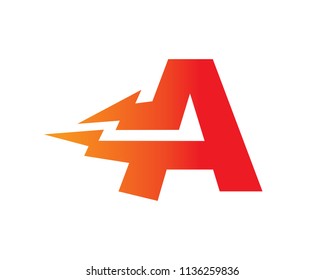 Letter A Logo Design Template