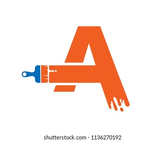Letter A Logo Design Template