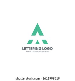 Letter A Logo Design Template