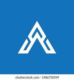 A Letter Logo Design Template 