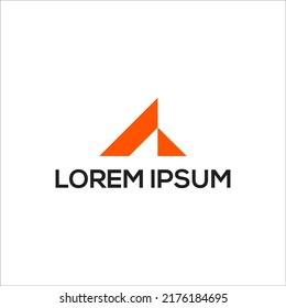 Buchstabe Eine Logo-Design-Vorlage